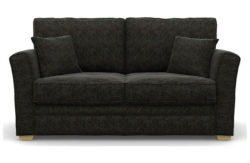 Heart of House Malton 2 Seater Fabric Sofa Bed - Charcoal